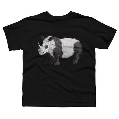 Boy's Design By Humans The Wild Pandanoceros By CrazedGraphics T-Shirt