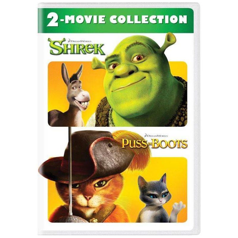 Shrek/Puss in Boots 2-Movie Collection (DVD), 1 of 2