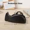 Staples Heavy-Duty Desktop Tape Dispenser Black 1" and 3" Core 1671310 - 4 of 4