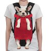 PetAmi Dog Carrier Backpack, Adjustable Ventilated Front Chest Sling Bag, Hiking Camping Travel Pet Puppy Cat - 3 of 4