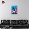 Notoriart Bold and Colorful Soccer Player Soccer Wall Art Framed - 2 of 4