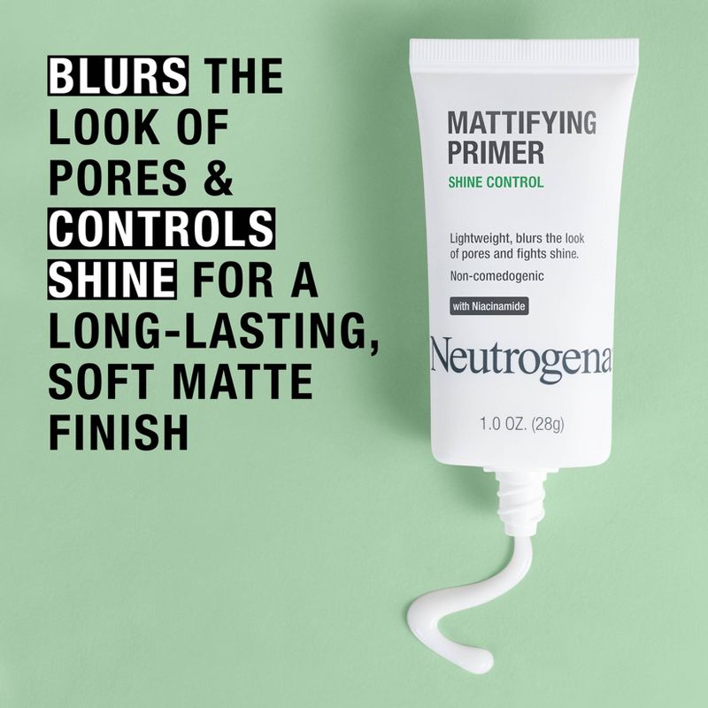 Neutrogena Mattifying Primer Makeup Shine Control - 1oz, 5 of 12