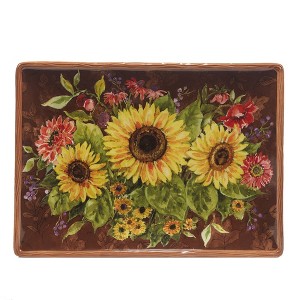 Certified International Harvest Blessings Rectangular Platter - 1 of 3