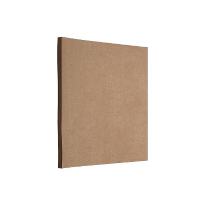 JAM Paper Matte 60 lb. Cardstock Paper 8.5" x 11" Brown Kraft 50 Sheets/Pack (LEKR120606)
