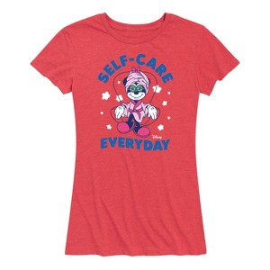 Women's - Disney - Self Care Everyday Short Sleeve Graphic T-Shirt - 1 of 4