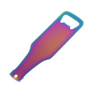 Unique Bargains Bottle Opener Bottle-Shaped Wine Opener Hand Wash Only Stainless Steel 1.3"x4.72" 1Pcs - 1 of 4