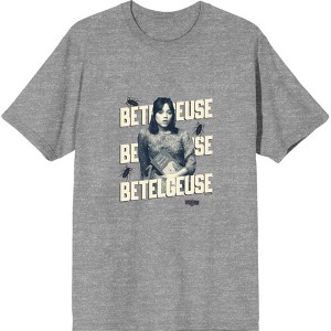 Beetlejuice Beetlejuice Astrid Betelgeuse Men's Crew Neck Short Sleeve Tee - 1 of 2