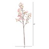 Nearly Natural 41-in Artificial Cherry Blossom Flower Stems, Set of 3, Pink - 2 of 3