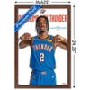 Trends International NBA Oklahoma City Thunder - Shai Gilgeous-Alexander 23 Framed Wall Poster Prints - 3 of 4