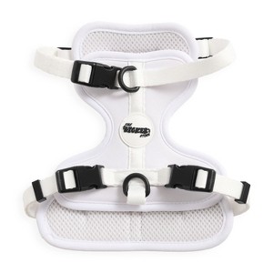 THE LICKER STORE Arlo Adjustable Soft Padded No Pull Pet Harness with 3 Buckles and 3 Leash Clips - 1 of 4
