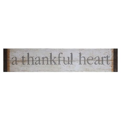 A Thankful Heart Wall Décor - 3R Studios