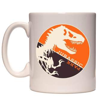 Jurassic Park Tyrannosaurus Rex Ceramic Coffee Mug 11 Oz. Beverage Cup Multicoloured