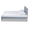 Adela Wood Platform Bed Gray - Baxton Studio - 2 of 4