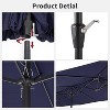 GustoWave Outdoor 15FT Double-Sided Patio Umbrella - 4 of 4