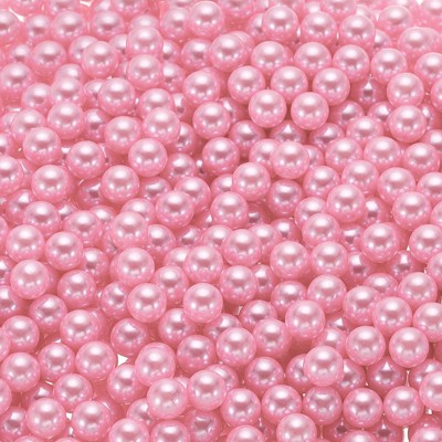 Unique Bargains No Hole ABS Round Faux Pearl for Vase Fillers DIY Home Decoration 1000 Pcs