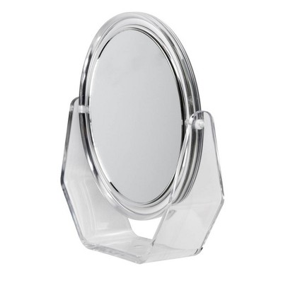 The Basik Edition by Conair Flip and View Stand Mirror - 1x/5x Magnification, Clear_4