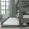 Max & Lily Solid Wood Modern Farmhouse Twin over Twin Bunk Bed with Trundle - 4 of 4