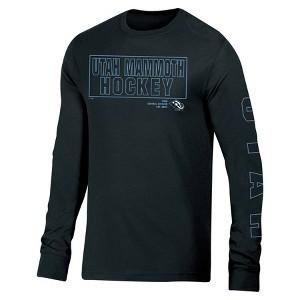 NHL Utah Hockey Club Men's Long Sleeve Dark T-Shirt - 1 of 3