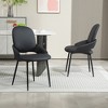 DYHOME Dining Chairs Modern Kitchen Chairs Set of 2, PU Leather Restaurant Chairs - 2 of 4