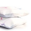 Deny Designs Standard April Lane Art Simple Bow Monogram R Microfiber Printed Pillow Sham - 3 of 3