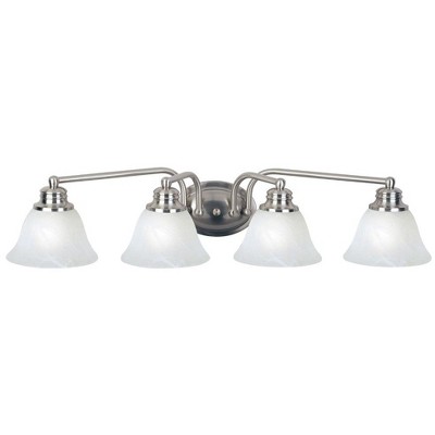 Maxim Lighting Malaga 4 - Light Vanity in  Satin Nickel