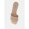 Gisella Raffia Slip On Sandals - 4 of 4