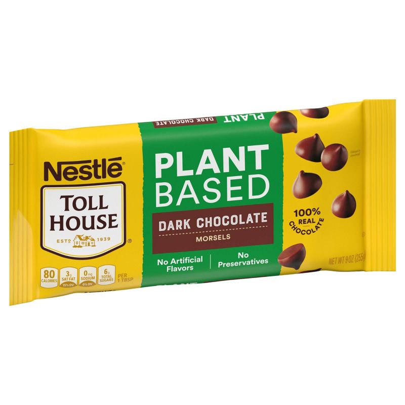 Nestle Toll House Plant Based Dark Chocolate Morsels - 9oz, 2 of 4