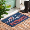 Evergreen NFL New England Patriots Embossed Mat Cross Hatch Indoor and Outdoor Doormat - 4 of 4