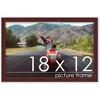 PosterPalooza | Classic Modern Brown Picture Frame - UV Acrylic, Backing Board, Hanging Hardware Included - 3 of 4
