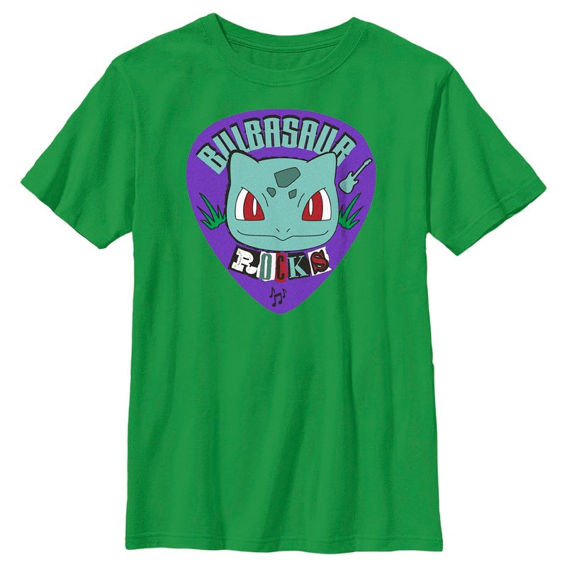 Boy's Pokemon Bulbasaur Rocks T-Shirt, 1 of 5