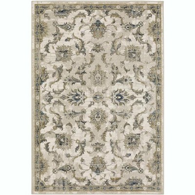 Oriental Weavers Venice 4333V Beige/ Gold Indoor Area Rug - 6'7" x 9'2"