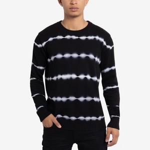X RAY Men's Pullover Crewneck Tie Dye Fashion Sweater - 1 of 4