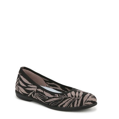 black/beige leaf print