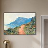 Art Remedy Monet - La corniche near Monaco Classic Monet Art Prints Framed - 2 of 4