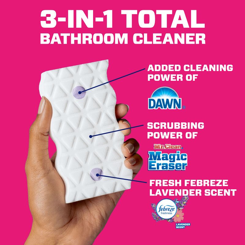Mr. Clean Magic Eraser Ultra Bath Multi-Purpose Cleaner - 3ct, 6 of 12