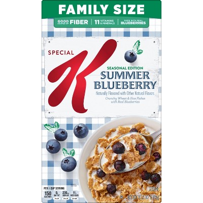 Kellogg's Special K Summer Blueberry Breakfast Cereal - 15.5oz
