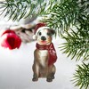Design Toscano Pitbull Holiday Dog Ornament Sculpture - 2 of 4