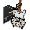 Axe Heaven - Axe Heaven Waylon Jennings Signature Black Fender Telecaster Mini Guitar Replica Collectible - 2 of 4