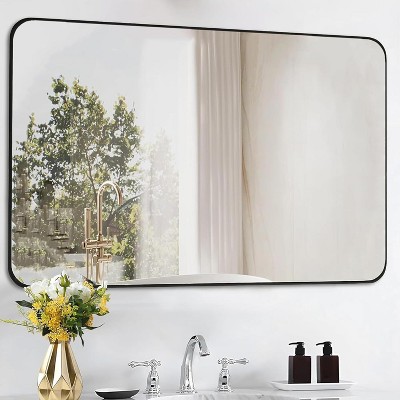 Rectangular Bathroom Wall Mirror, Vanity Mirror for Bathroom, Bedroom, Living Room & Entryway Decor