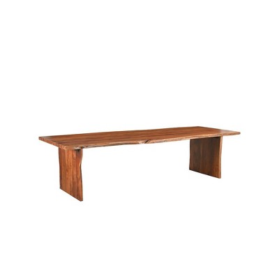 Taran Designs,Oren 73" Live Edge Solid Wood Dining Bench