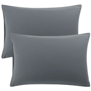 PiccoCasa Envelope Closure 110GSM Microfiber Brushed Pillowcases 17"x25" 2 Pcs - 1 of 4