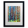 Trademark Fine Art -Mandy Budan 'In A Pine Forest' Matted Framed Art - 2 of 4