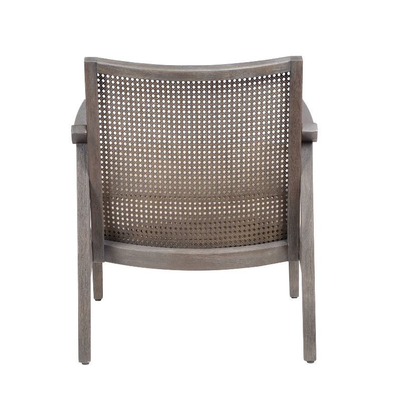 Aurelia Cane Back Accent Chair - HOMES: Inside + Out, 4 of 9