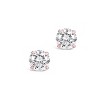 SHINE by Sterling Forever Sterling Silver Everyday Essential CZ Studs - 4 of 4