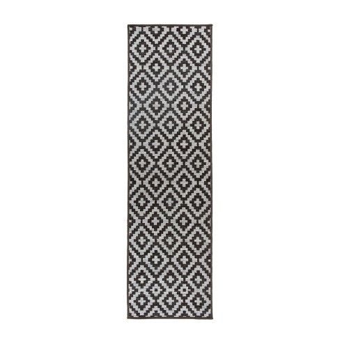 World Rug Gallery Contemporary Geometric Trellis Indoor/outdoor Area ...