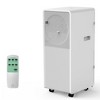 12,000 BTU Portable Air Conditioner 3-in-1 Drainage-Free AC for Bedrooms (190-250 Sq.Ft), Dehumidifier, Fan, Sleep Mode, 24-Hour Timer - 3 of 4