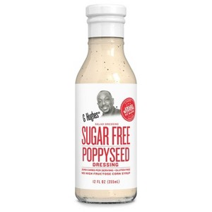 G Hughes' Sugar-Free Salad Dressings - Poppyseed 12oz, Pack of 2 - 1 of 4