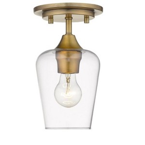 Z-Lite Joliet 1 - Light Flush Mount in  Olde Brass - 1 of 1