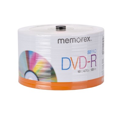 Memorex DVD-R Eco Spindle Disc Pack - 50 PK