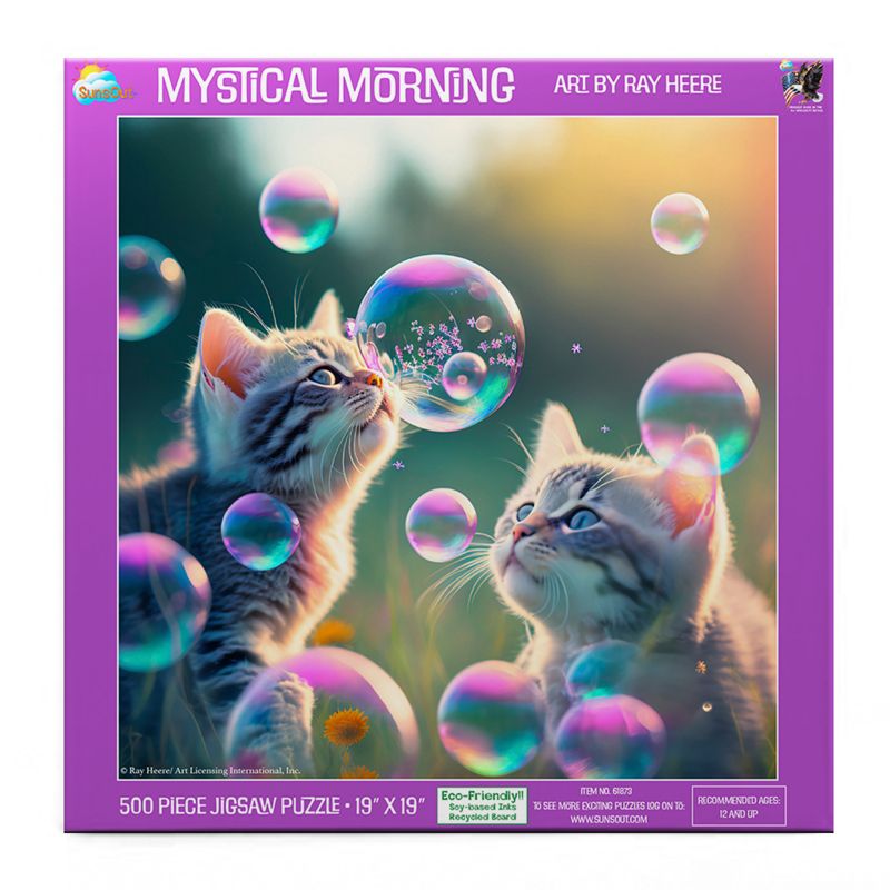 Sunsout Mystical Morning 500 pc   Jigsaw Puzzle 61873, 3 of 6